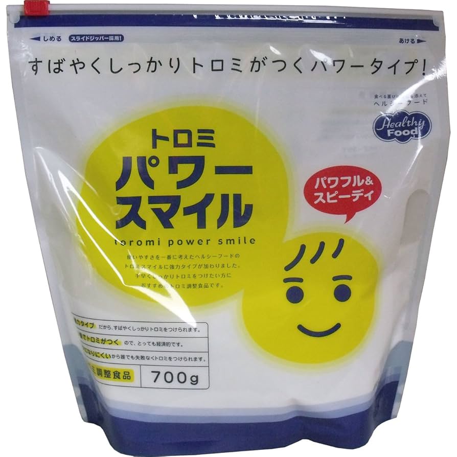 トロミパワースマイル　4キロ トロミパワースマイル - 商品情報 | ヘルシーフード株式会社